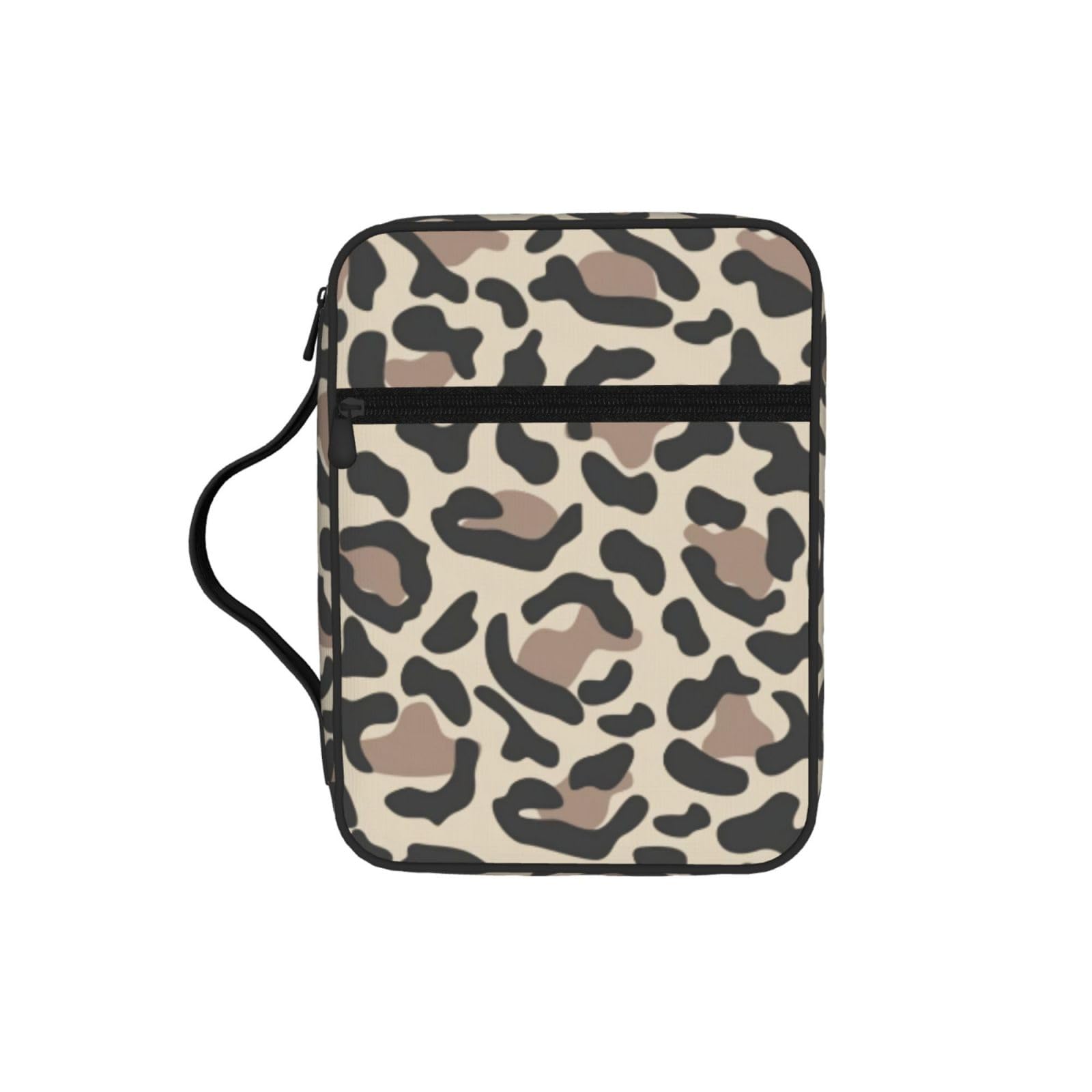 Animal Texture Pattern Bible Cover Case Waterproof Bible Bag With Handle Organizer Storage Book Cover For Bible Study