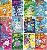 Press Start! 12-Book Collection Set (Book #6 - Book #17) - Fun-Filled Adventure of Super Rabbit Boy with Time Travel, Team-ups, and Epic Challenges