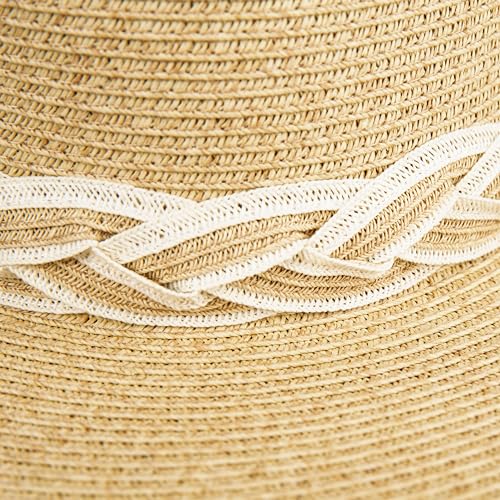 Image of Lucky Brand Straw Hat | Travel | Vacation | Sun Protection | Lightweight | Breathable | Summer | Beach | Straw