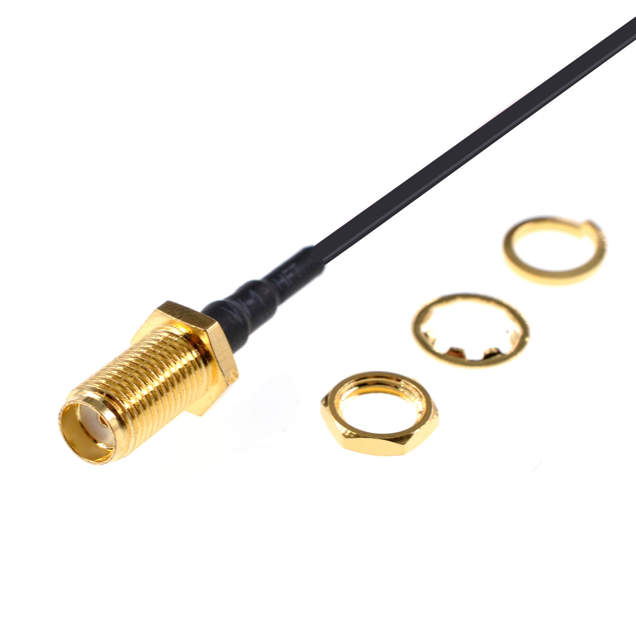 10x IPX-vrouwelijk Naar IPX U.FL-vrouwelijke Kabel – 20 Cm, 1,13 Mm, 50 Ohm, Pigtail, Voor Interne Antenne-aansluitingen