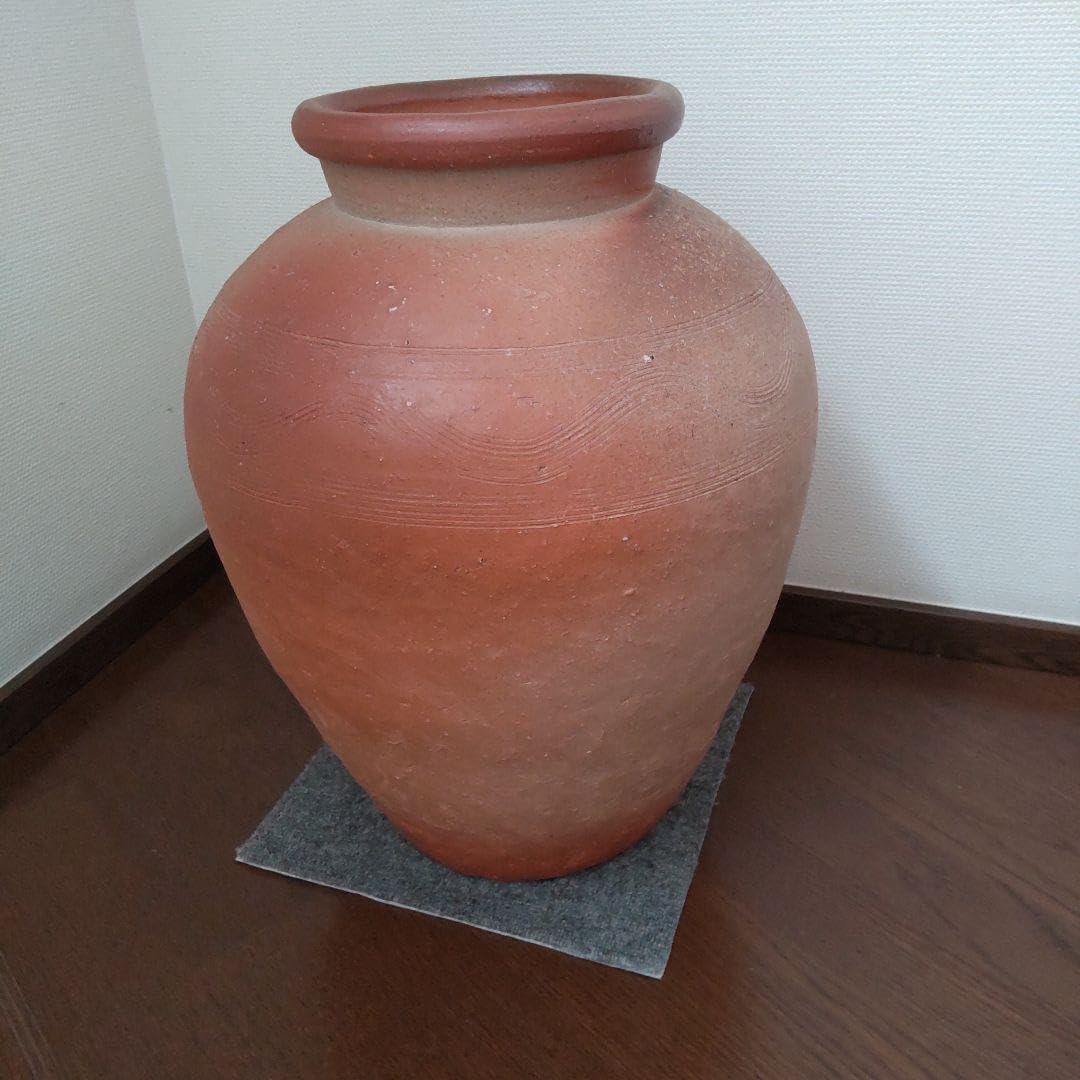 キレイな 中壺 備前焼 28 キレイな 中壺 備前焼 28 キレイな 中壺