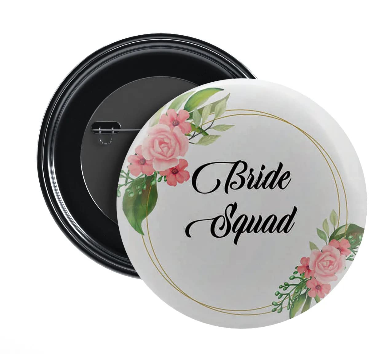 LADKI WALE | TEAM BRIDE | BRIDES SQUAD | WEDDING BADGES | 58MM | ROUND PIN BADGES | (Pack of 4, Design 6) (B09HXLMVXW) Amazon Price History, Amazon Price Tracker