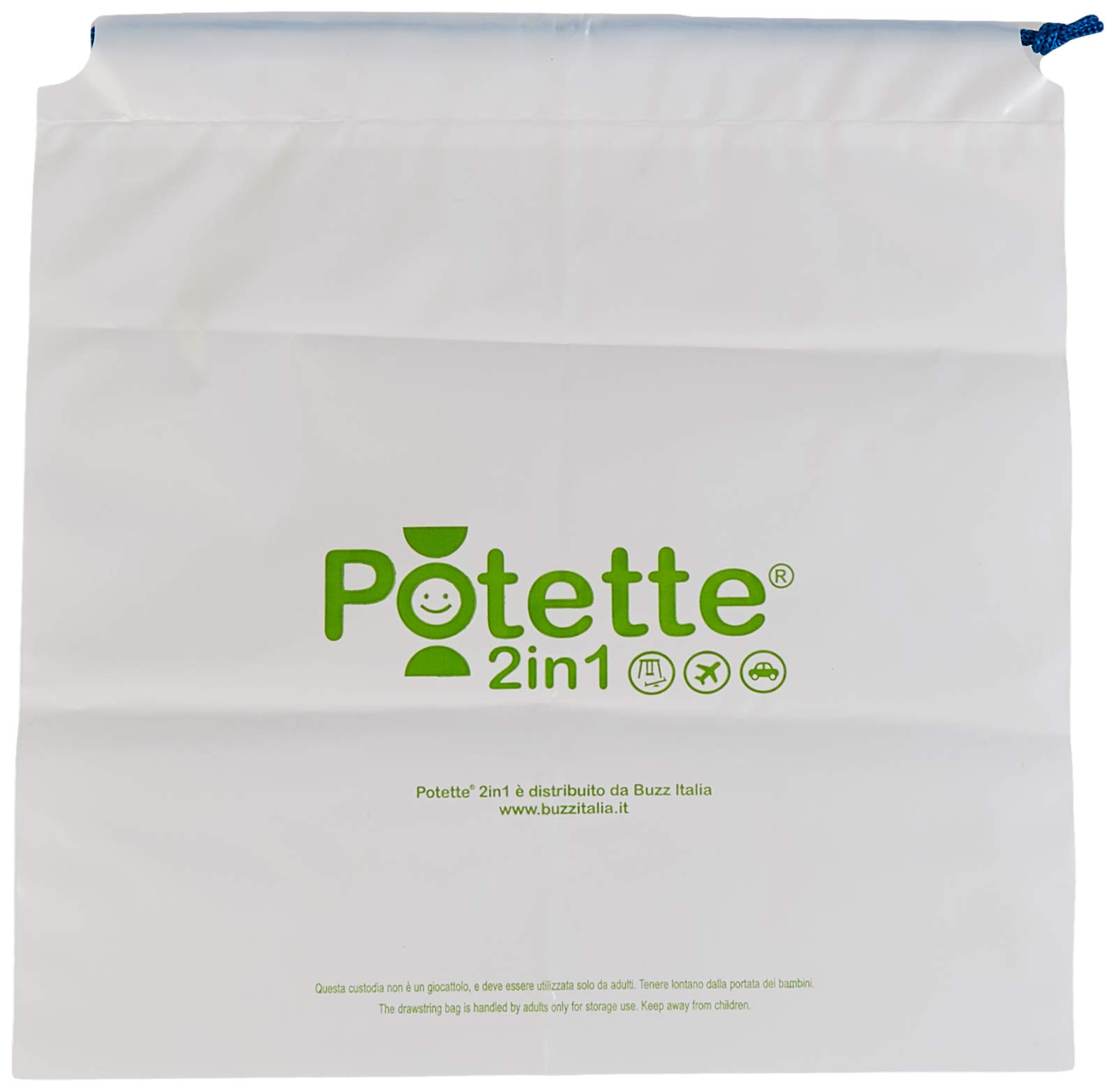 Potette Plus Pot de voyage 2 en 1 - Réducteur de WC portable
