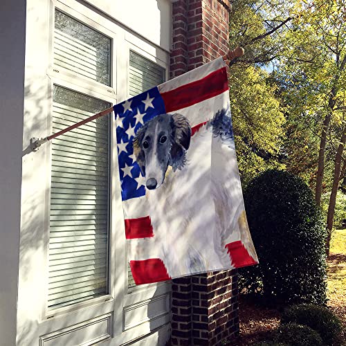 Drapeau de maison Borzoi en toile canvas haut de gamme multicolore - 3