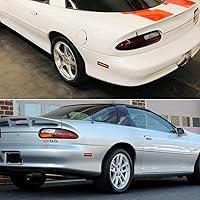 Vista 8 de Para Chevy Camaro 1993 1994 1995 1996 1997 1998 1999 2000 2001 2002 Chevy Camaro Luz de marcador lateral trasera lente ahumada lámpara LED roja