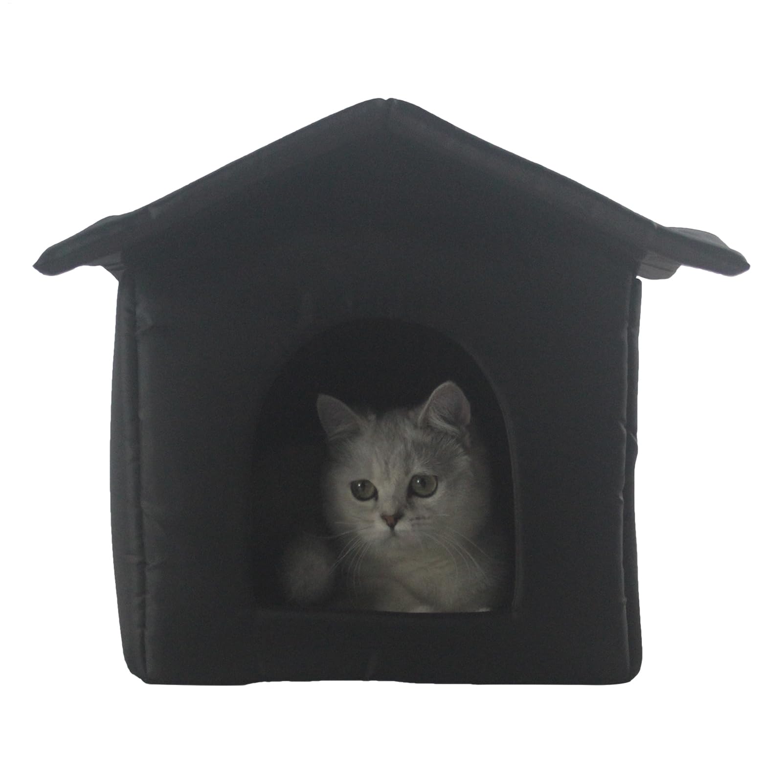 Maison pour chaton imperméable en tissu Oxford pour le camping et le balcon