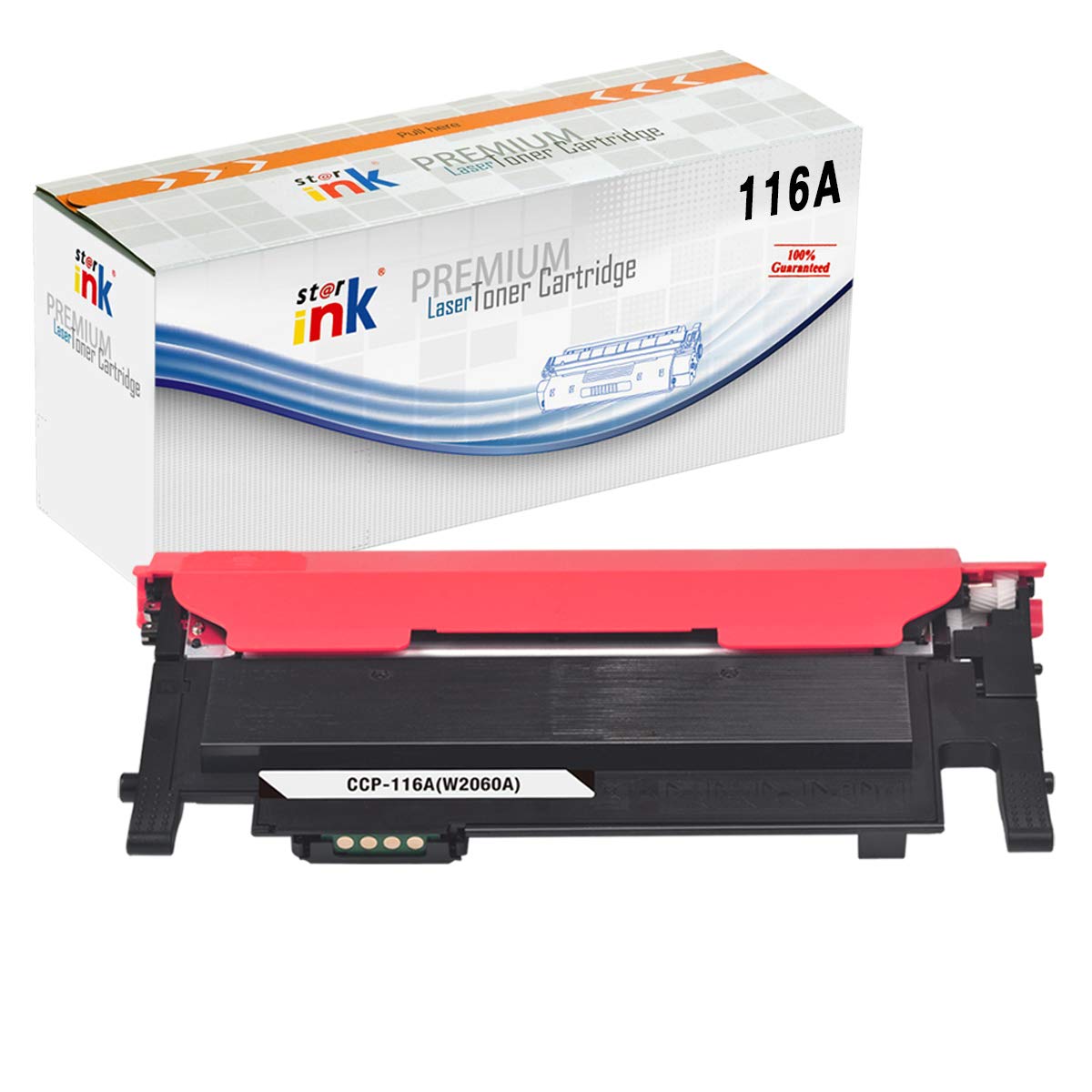 st@r ink Compatible Toner Cartridge Replacement for HP 116A W2060A (Black) for Color Laser 179fnw 178nw 150a 150nw Printer, 1 Pack