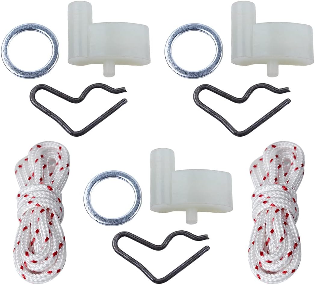 Mtanlo Starter Rope Pull Cord Kit For Stihl FS45 FS55 BG55
