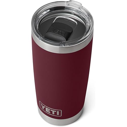 YETI Rambler 20 oz Stainless Steel Vacuum Insulated Tumbler w/MagSlider Lid