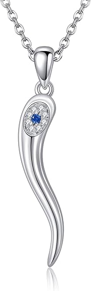 URONE Bracciale Evil Eye In Argento Sterling 925 – Portafortuna Blu Con Scatola E Panno Per Lucidatura
