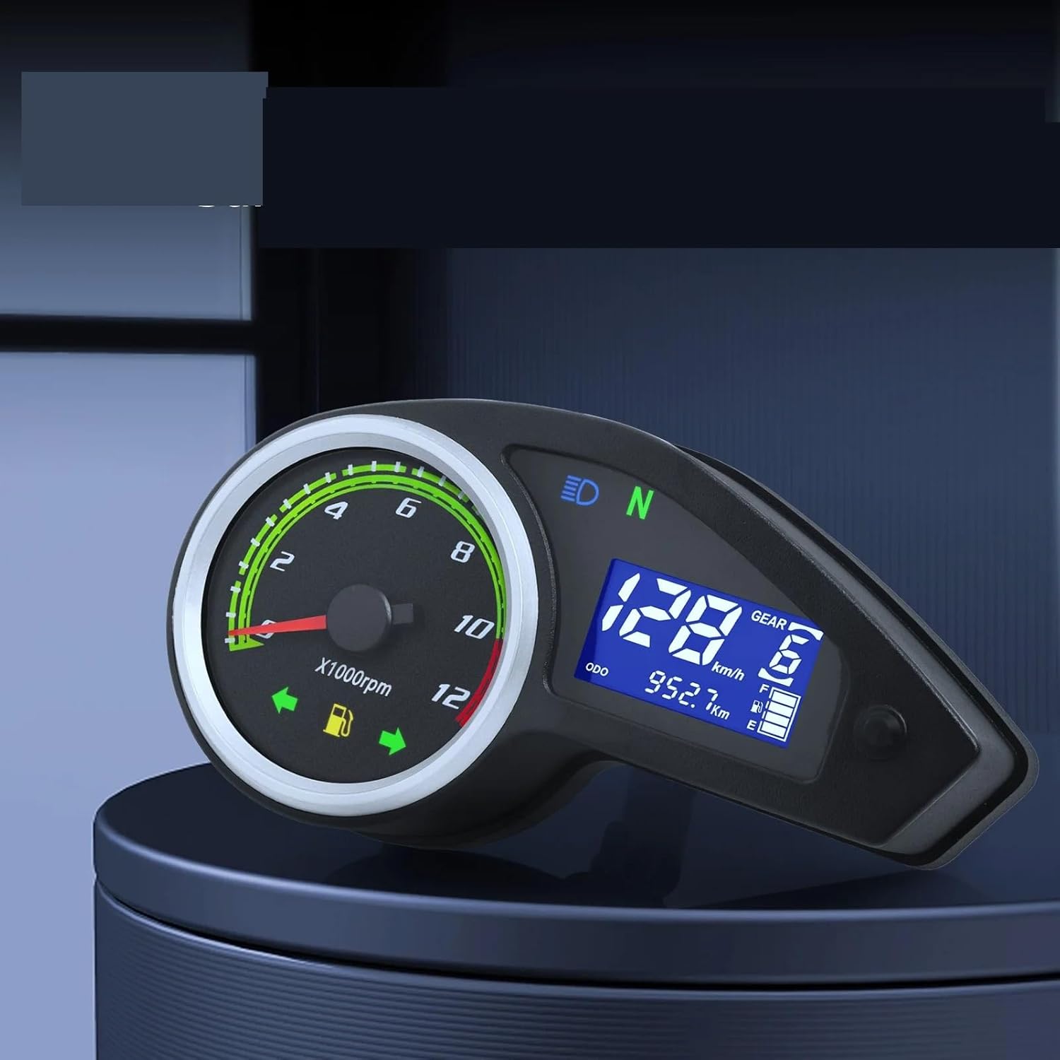 Motorcycle Odometer Gauge Motorcycle Tachometer with Turn Signal Light for NXR150 NXR125 Bros 2003-2014 for CRV Digital Odometer Tachometer MPH