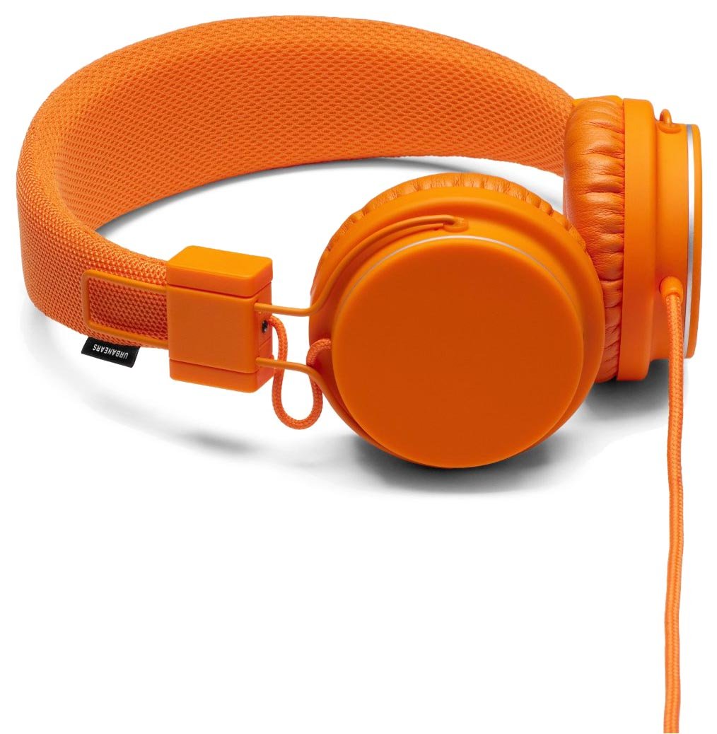 Urbanears Plattan Over The Ear Headphones for iPhone iPod Touch Android - Orange