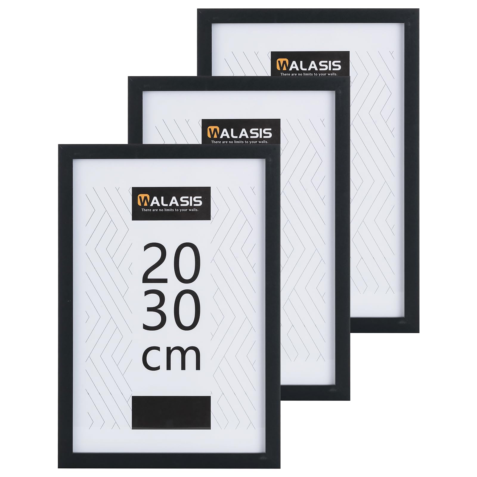 Walasis Bilderrahmen Set Holz Rahmen Picture Frame für Fotos, Bilder, Poster