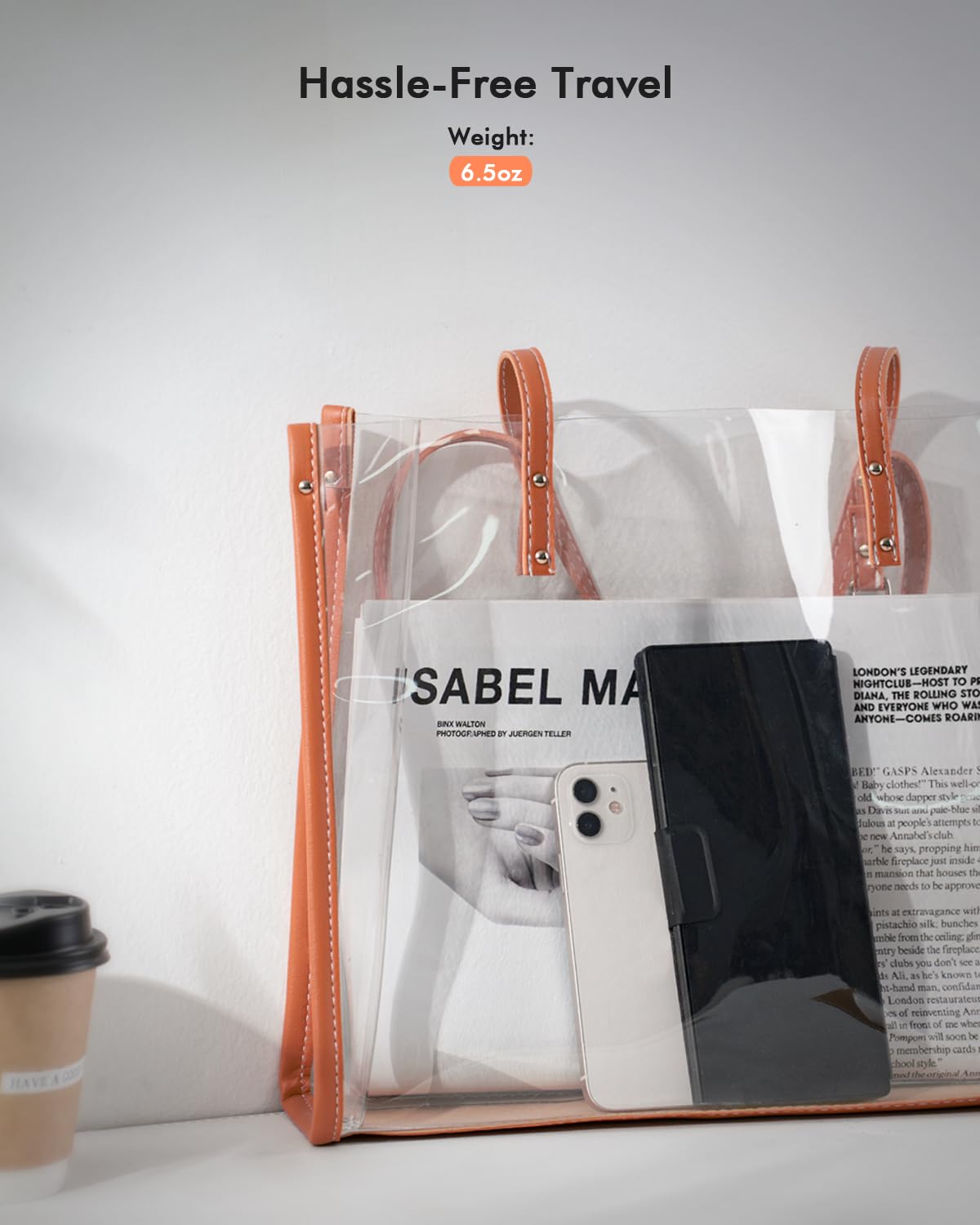 Doohoeek Universal Bluetooth Mini Keyboard, Wireless Compact Keyboard with Orange Navigation Keys & Any-Angle Stand for Android/iOS/Windows, Dual-Device Keypad for Phones/Galaxy Z Fold/iPad mini - 4