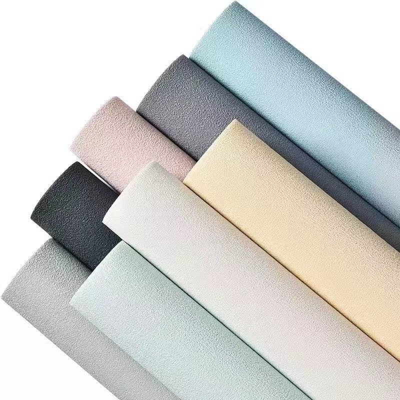 Papel pintado autoadhesivo efecto ladrillo 3D gris vintage para pared de dormitorio 7