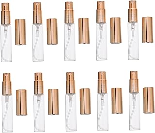 balacoo 10pcs Spray Bottle Glass Bottles Vial Spray Refillable Fragrance Travel Perfume Bottle Refillable Cleaning Sprayer...