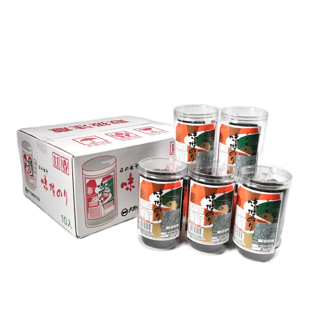 Amazon.co.jp: 大野海苔 味付卓上 10 本 : 食品・飲料・お酒