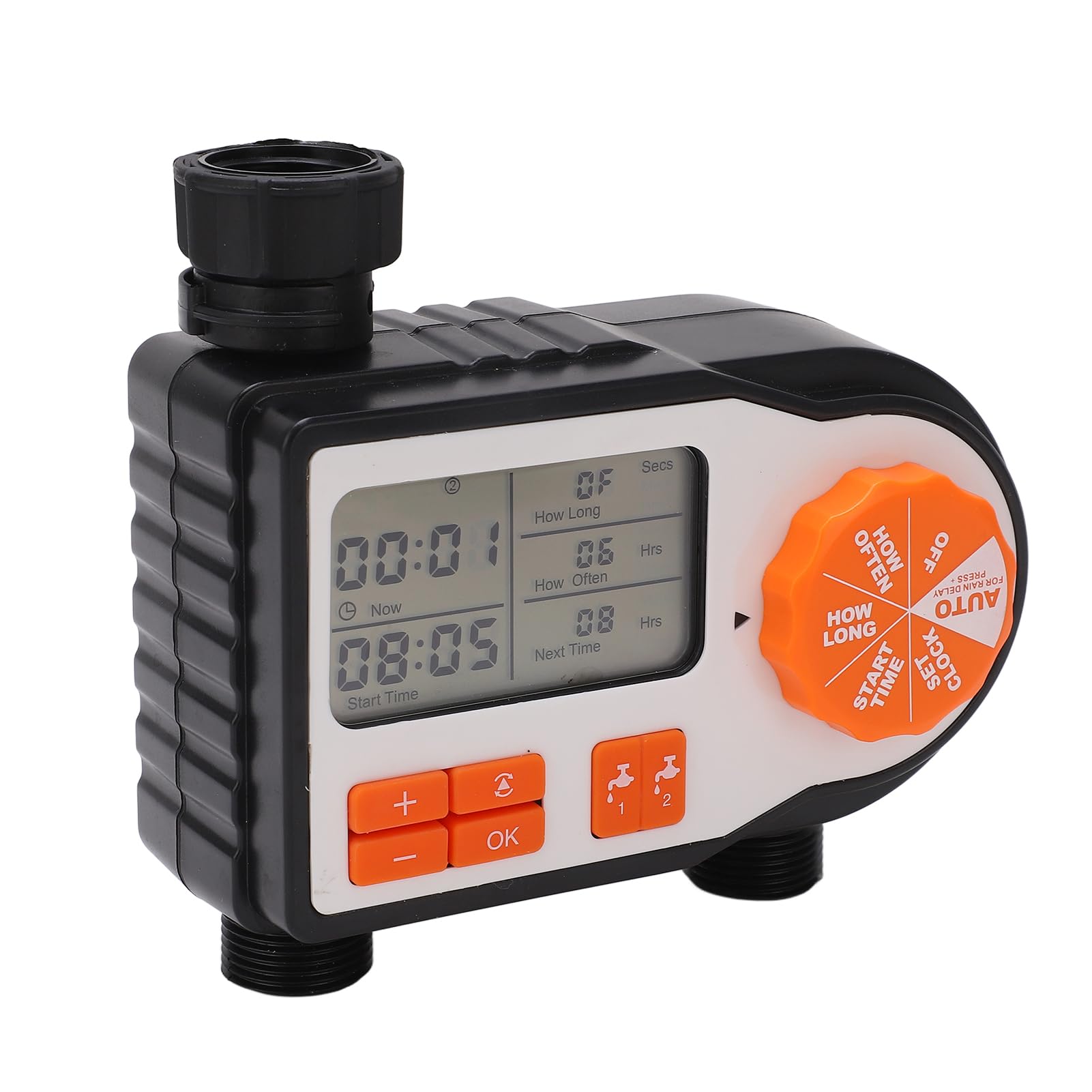Wyświetlacz LCD Elektroniczny zegar do podlewania ogrodu Automatyczny sterownik nawadniania do nawadniania