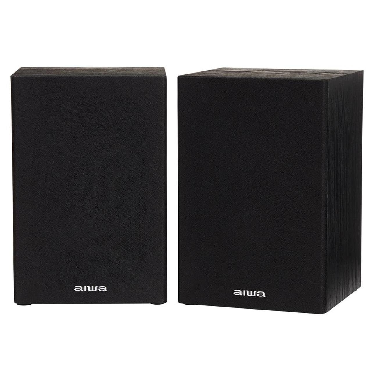 AIWA - MCBT-350, Mini Sistema Hi Fi Classe D 20 Watt, Lettore CD MP3, Bluetooth 4.2 Wireless, Radio FM Digitale 40 Stazioni, USB Riproduzione Ricarica, Ingressi RCA, Uscita Cuffie, Telecomando