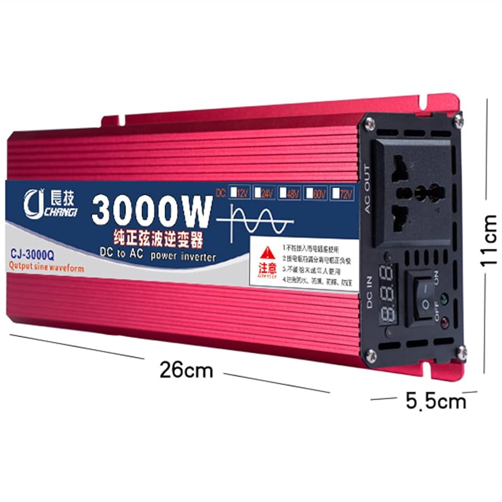 12v入力 110v出力 3000w インバーター 110v充電機能 COTEK充電器内蔵型インバーター 3000W 入力DC12V 入力・出力