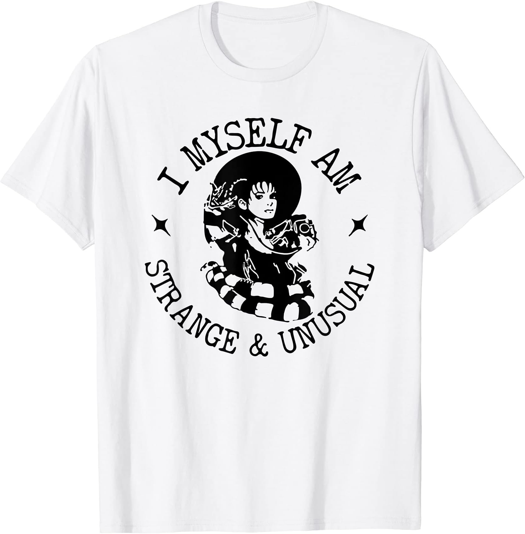 Association of noble and attractive girlsi myself am strange and unusual T-Shirt