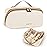 Prite Makeup Bag for Women Travel Waterproof Vegan Leather Cosmetic Bag Open Flat Toiletry Bag With Clear Divider and Handle