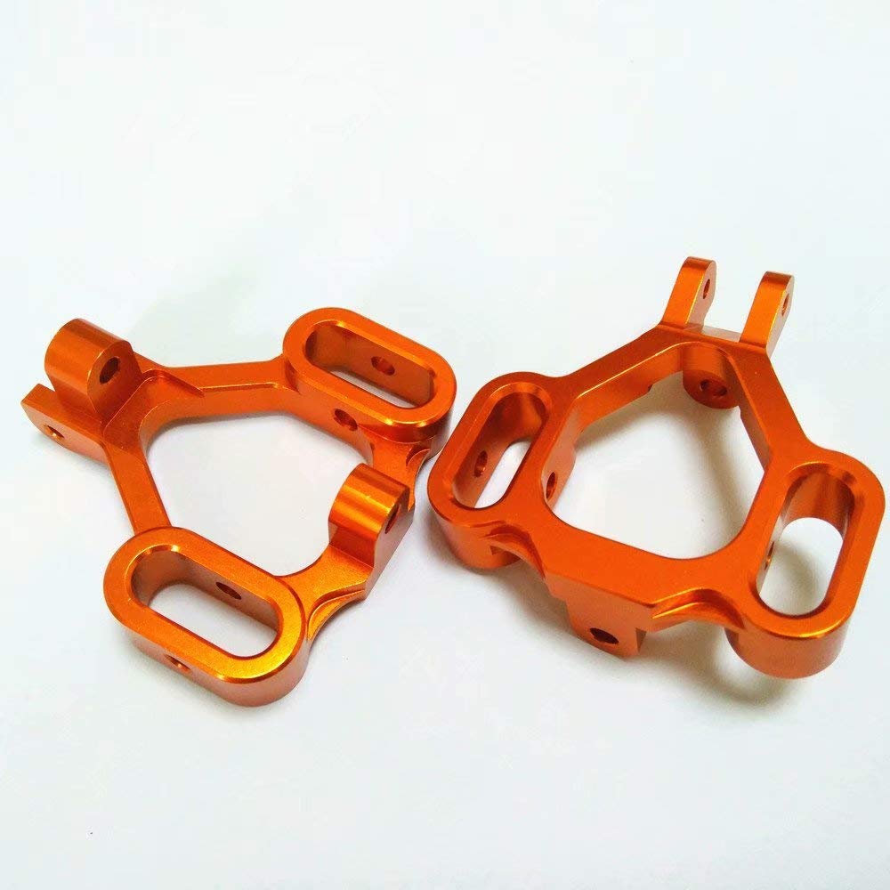 2pcs Aluminum F/R C Hub C-Hubs Orange for HPI Savage X XL 21 25 SS 4.6 5.9 Flux 85048