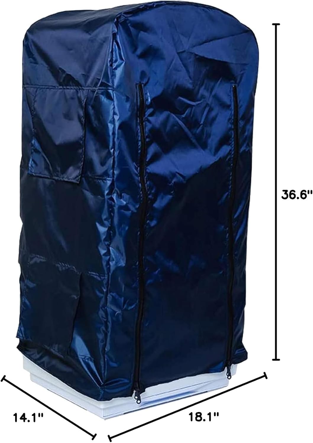 Universal Bird Cage Cover Good Night Cocktail Cage Cover Black-Out Pets Birds Parrot Cage Cover Shade Windproof Light-Proof Sleep Reduces Distractions Double Zipper Breathable Cloth Without Cage