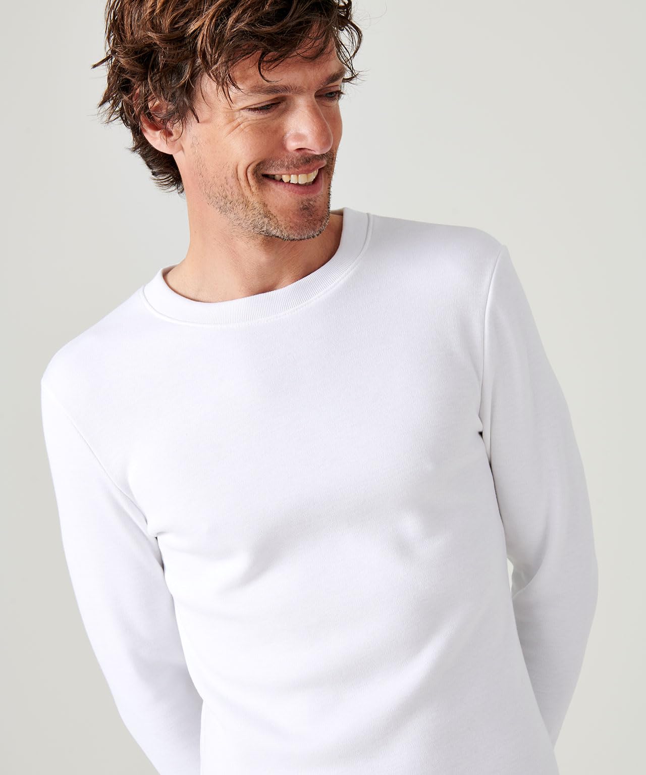 Damart Camiseta Thermolactyl de Manga Larga, Muletón Cepillado Camiseta Hombre (Pack de 1)