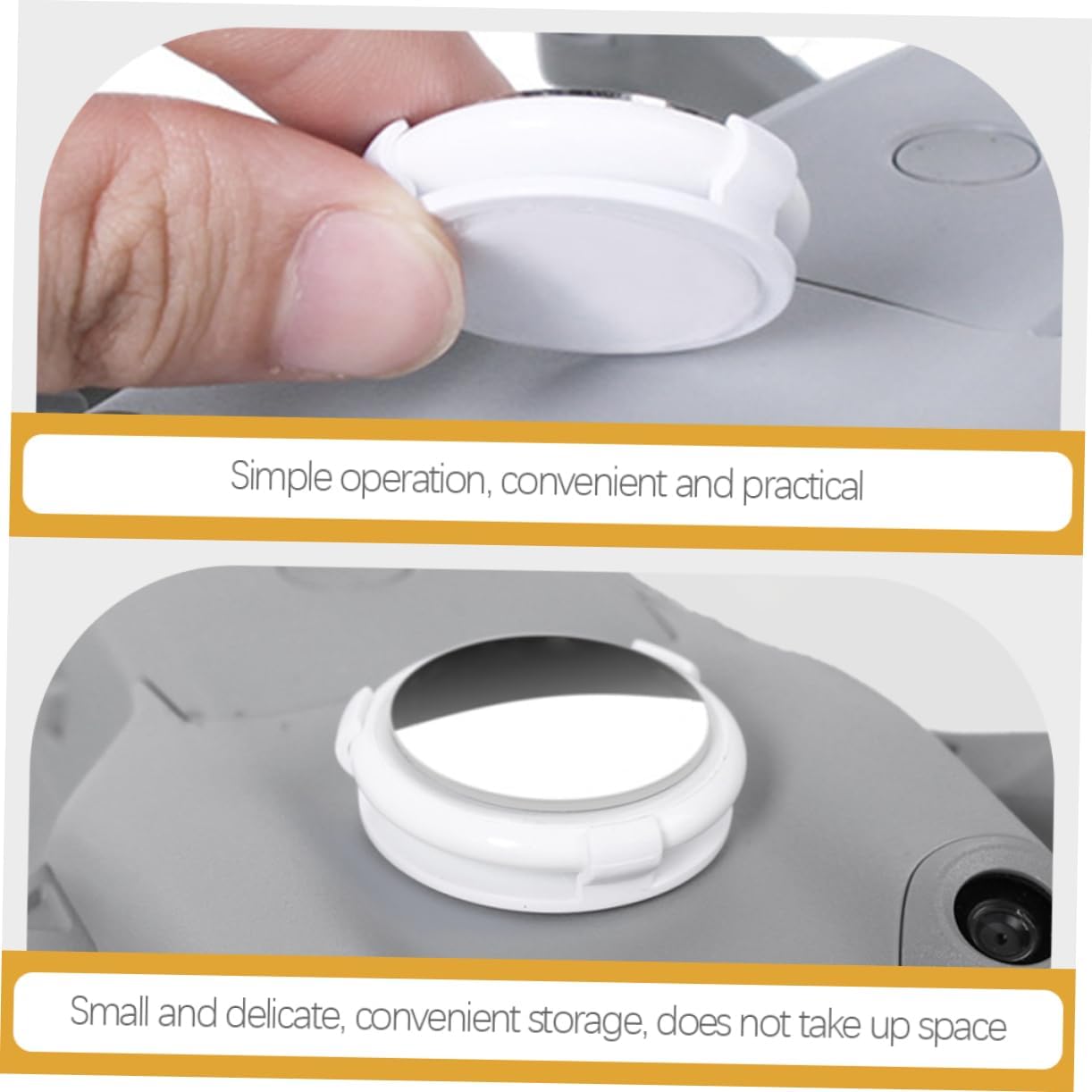 Angoily 3pcs Holder Adhesive Bracket for Lightweight Drone Accessories Easy Installation Mount for Quadcopters Compatible Pro