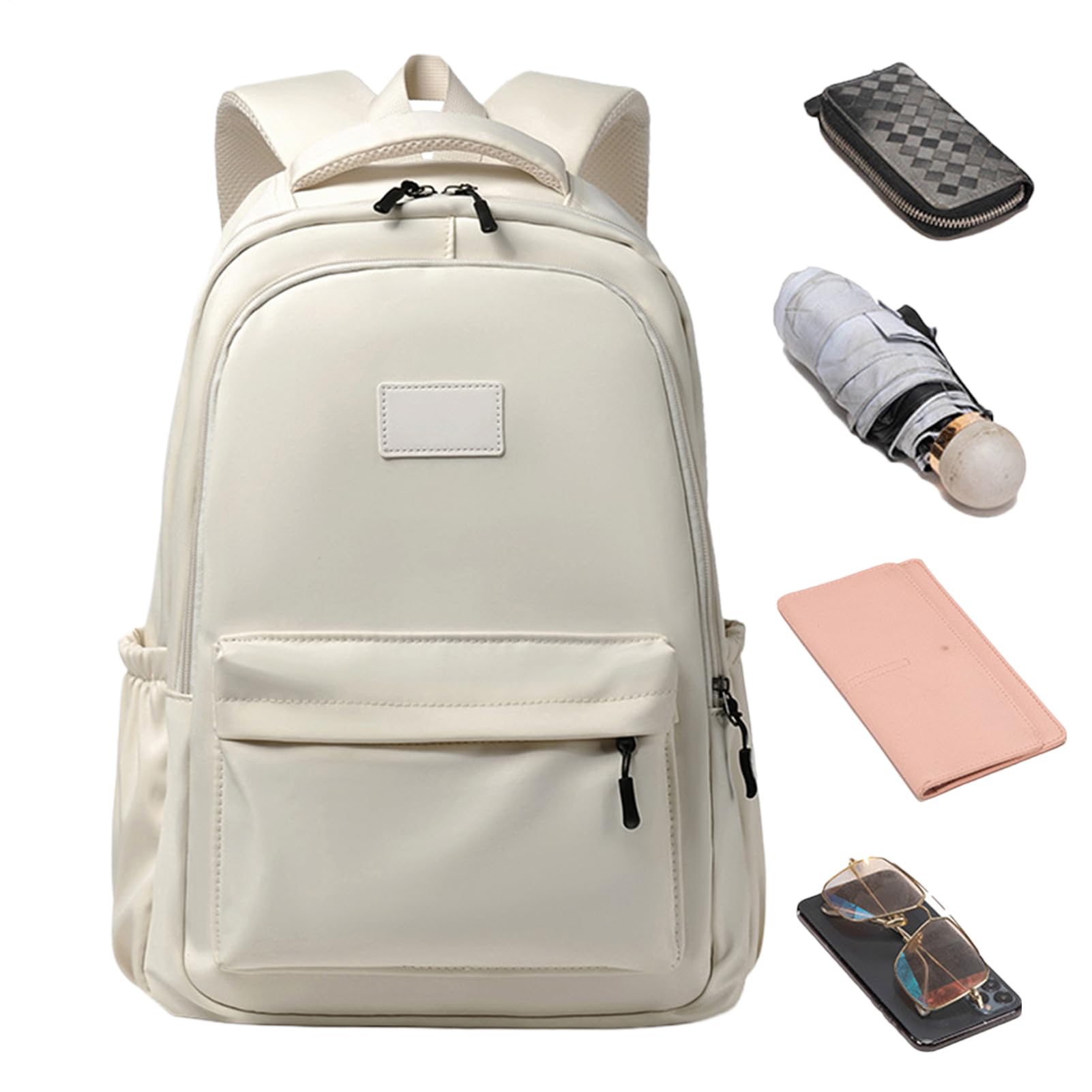 Sac à dos grand format imperméable avec protection pour ordinateur portable - 8