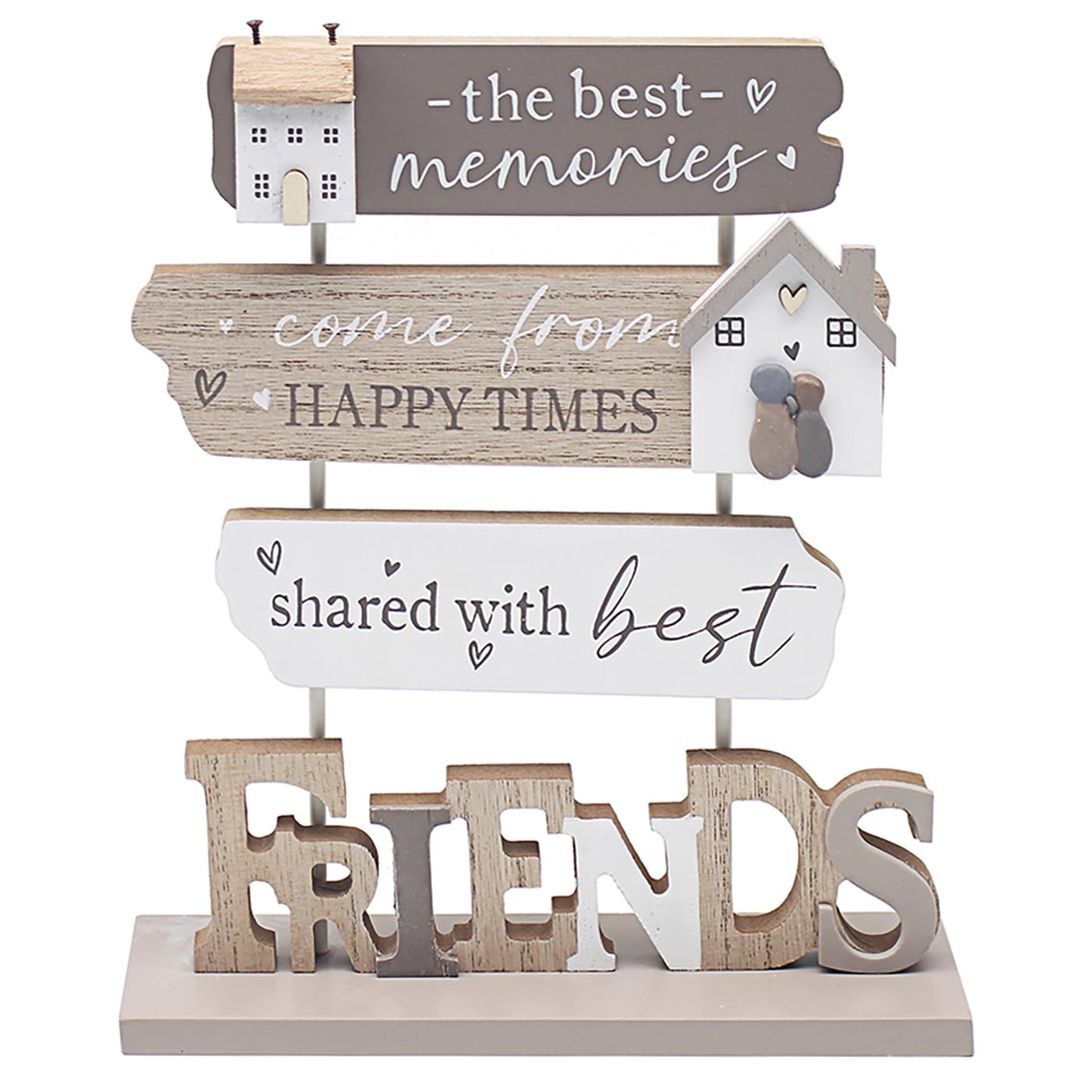 Lesser & Pavey Friends Standing Decor Plaque — image 1