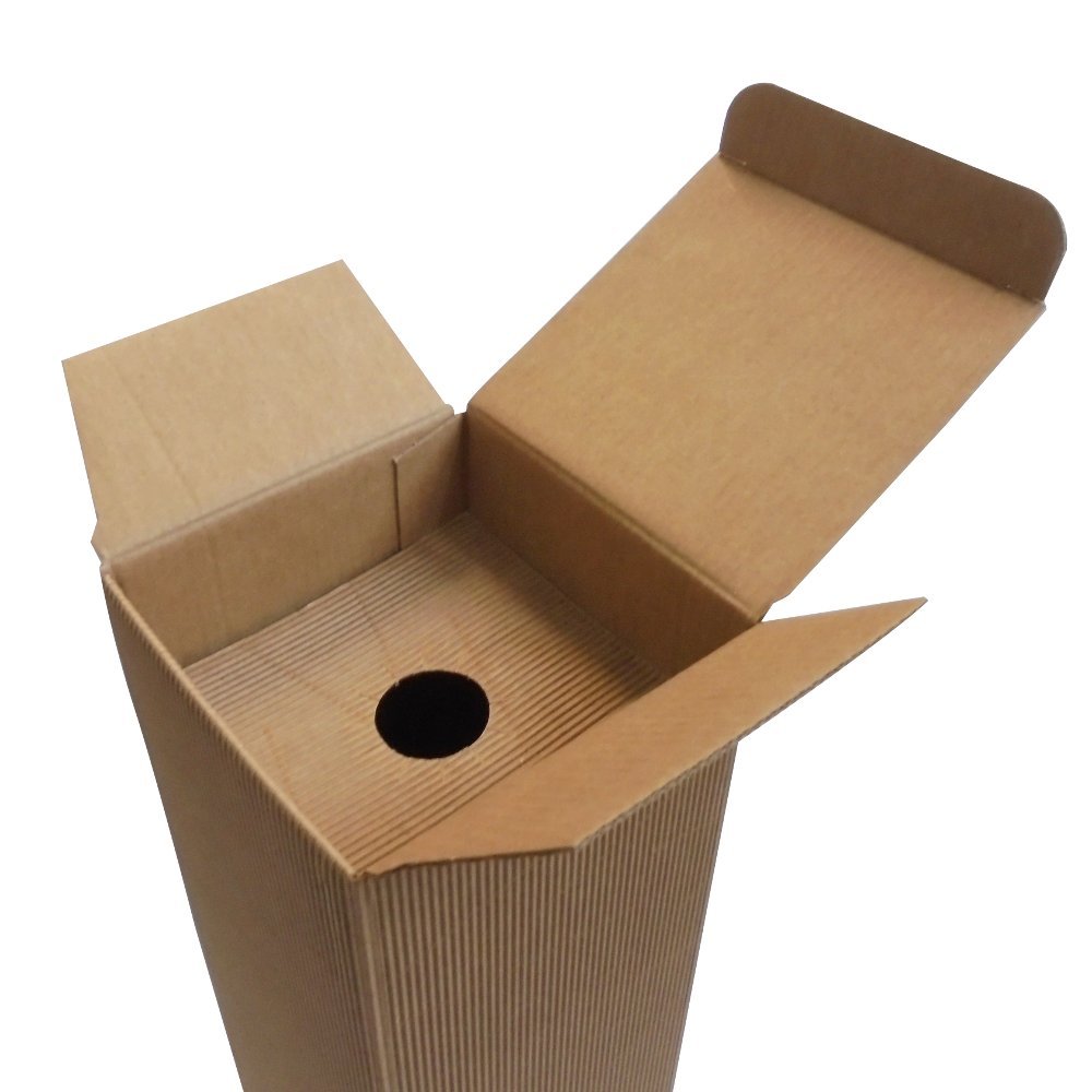 IMBALLAGGI ALIMENTARI PZ 10 Astuccio Magnum Porta Bottiglie (1 Bottiglia da 1,5 Litri) in Cartone Ondulato Box for Bottles Scatola in Carta