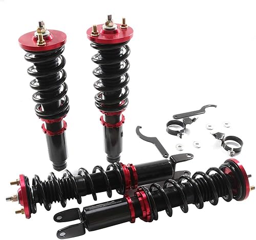 Amortiguadores de resorte, juego completo de suspensión ajustable para montar ECCPP para 1994-2001 Acura Integra /1992-2000 Honda Civic /93-1997