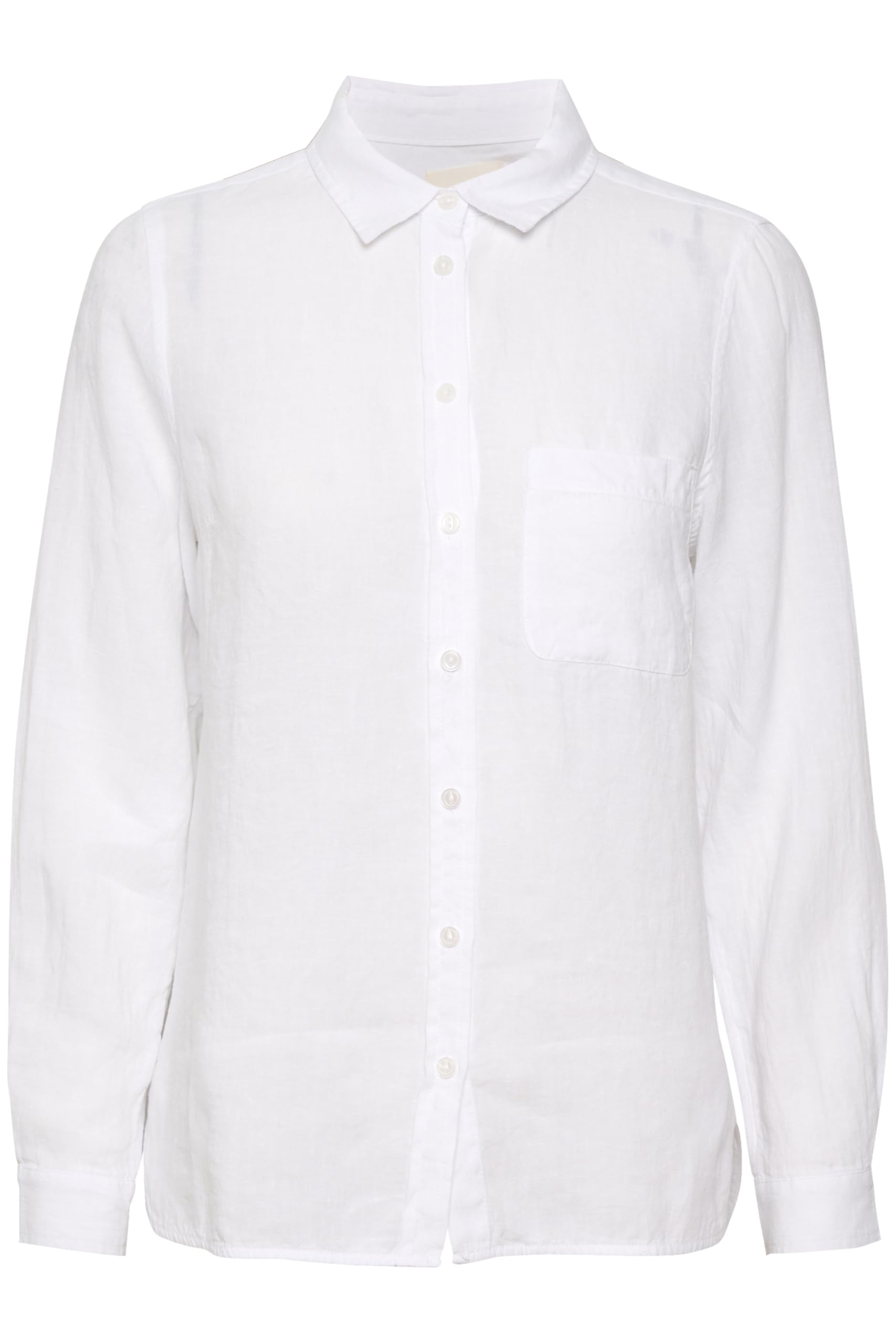 Part Two Women's Button Up Regular Fit Long Sleeves Shirt Collar Femme