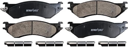 Miniatura 381 de Detroit Axle - Rotores de disco delantero de 10.827 in + pinza de freno lateral del pasajero de repuesto para Toyota RAV4 Prius V Lexus HS250H Scion