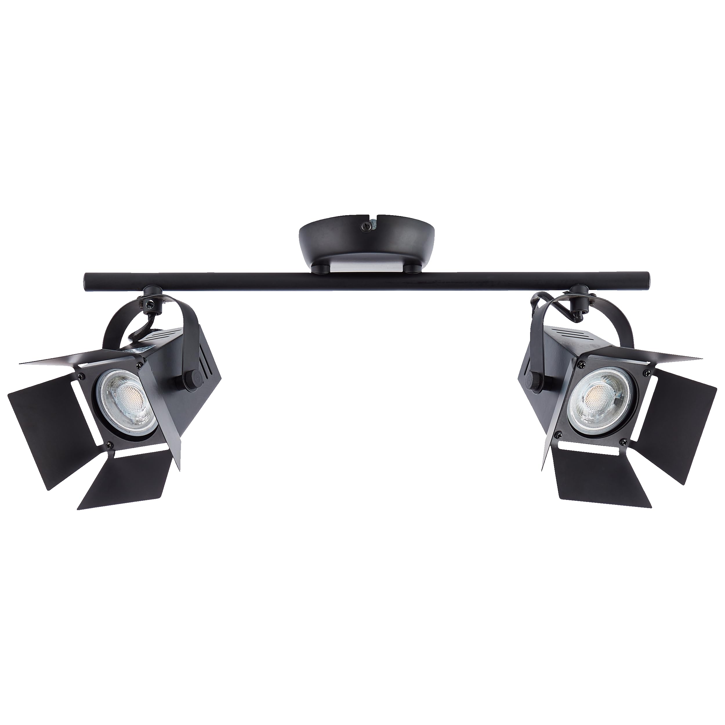 Lightbox Plafoniera LED faretto moderno da soffitto, 2x LED GU10 5W