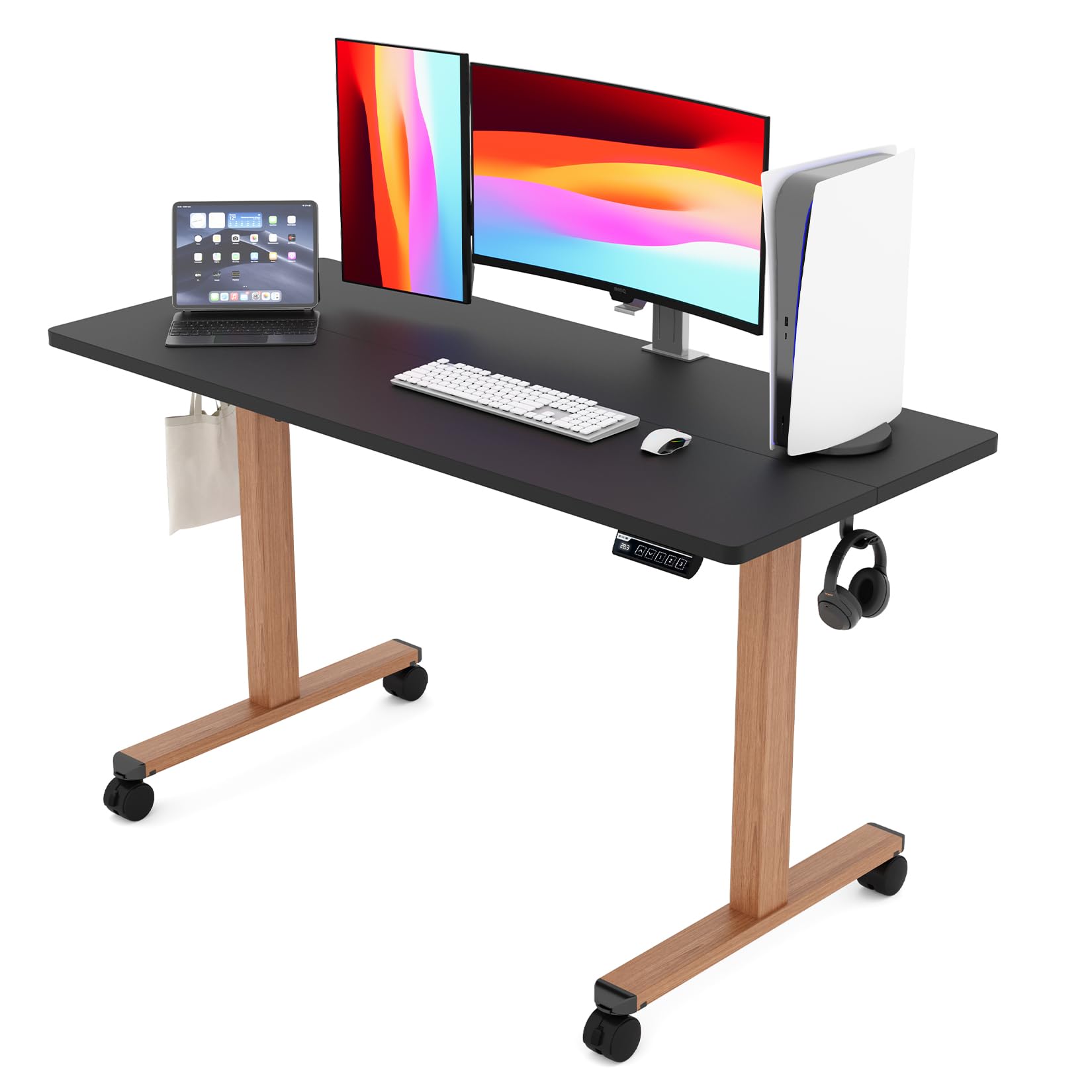 【mimimi様】100cm Amazon.com: Monomi Electric Standing Desk, 55x24 Inches Height