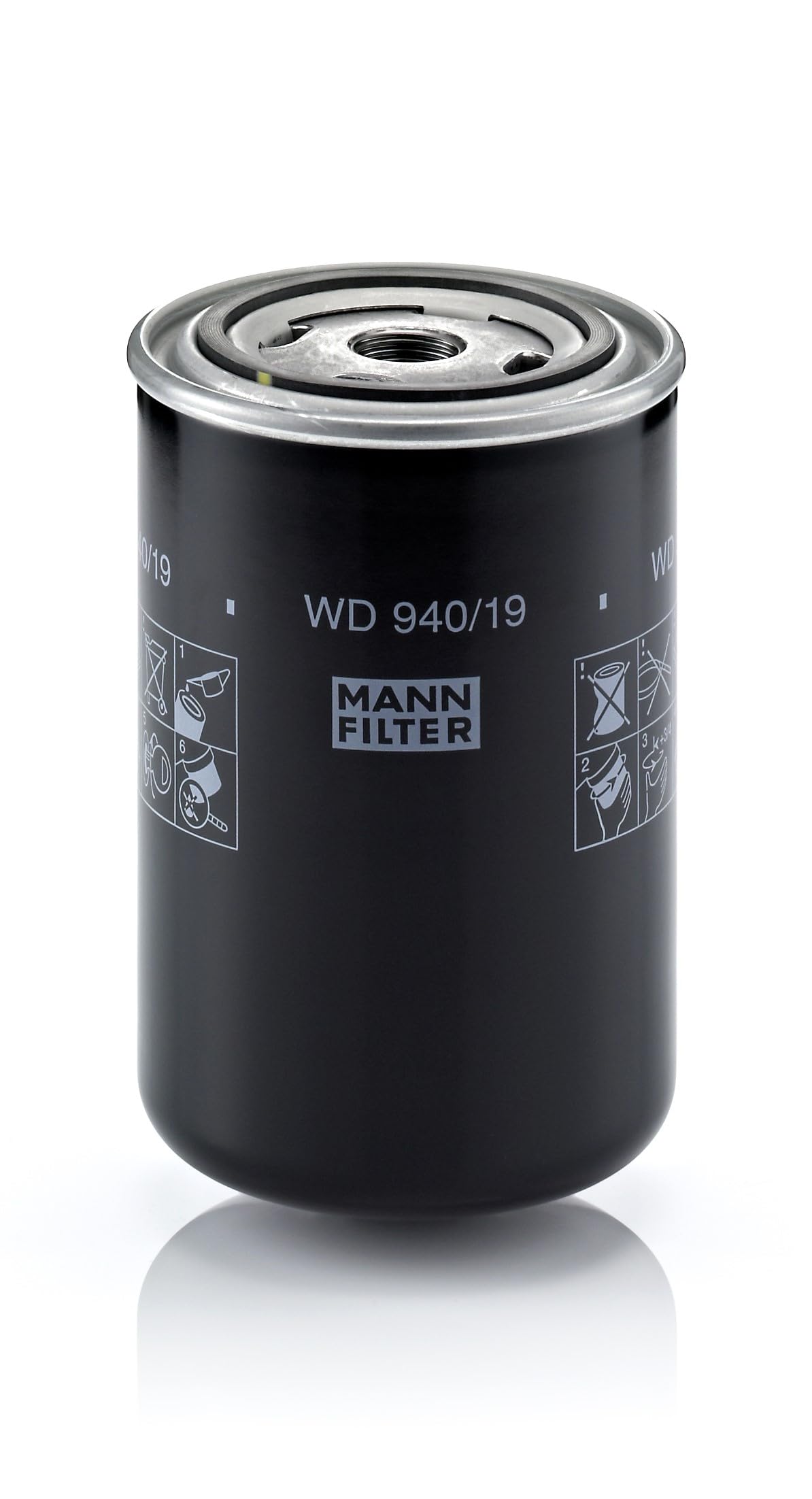 MANN-FILTER WD 940/19 Oil Filter - for Off-Highway Applications