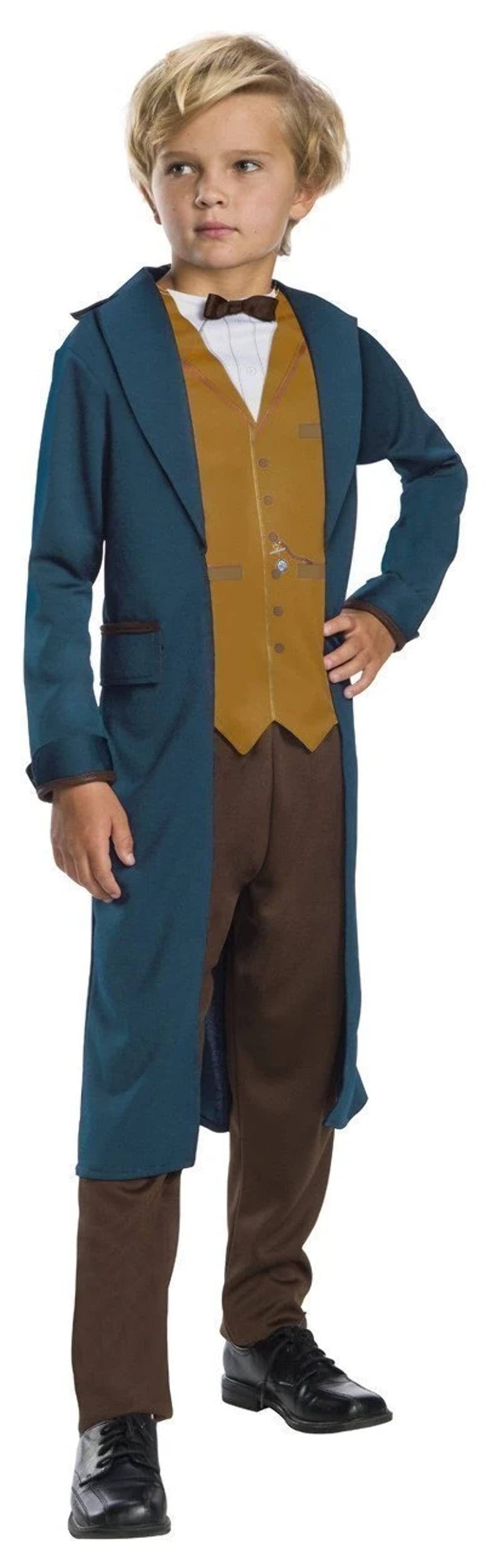 Rubie's Disfraz oficial de Fantastic Beasts Warner Bros Newt Scamander para niños, disfraz infantil