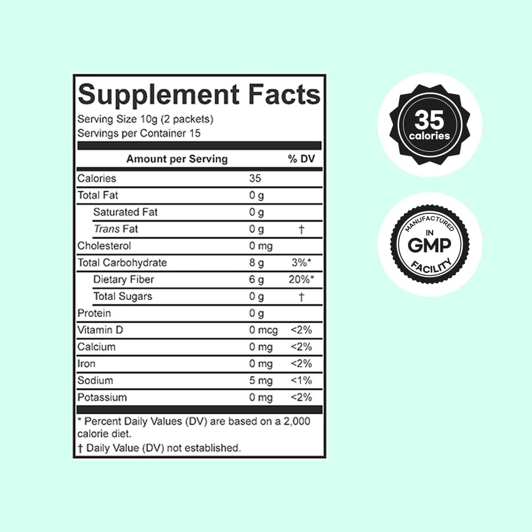 Daejang Sarang (Garcinia Cambogia, 30 Sticks) - Psyllium Husk Fiber Supplement, Digestive Health & Constipation Relief. Plant-Based Ingredients, Extra Strength 5,500mg & HCA 780mg. - Image 5