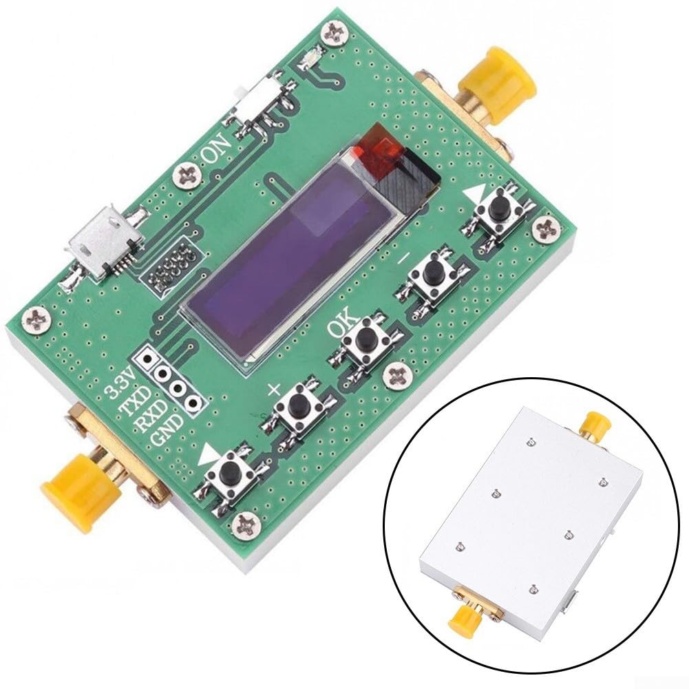 Atténuateur à contrôle numérique 6G, atténuateur numérique programmable LF-6GHz, taille de pas de 30 dB 0,25 dB, affichage OLED, atténuation réglable