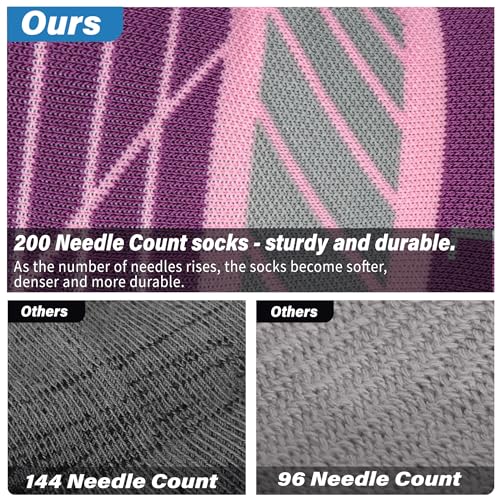Image of Hylaea No Show Running Athletic Anti-Blister Wicking Coolmax Socks, Seamless Anti-odor