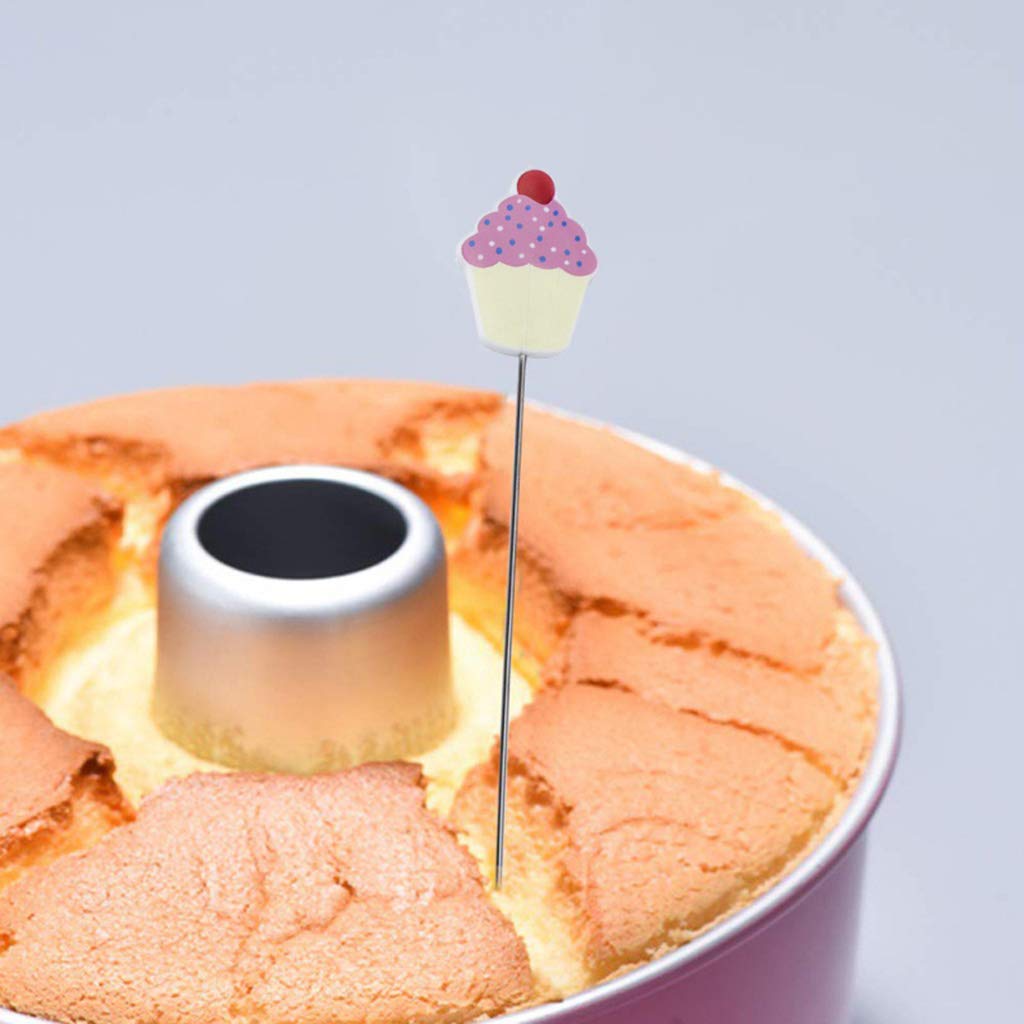 Spiedino per torte in acciaio inossidabile Strumento di prova per muffin e cupcake, utensile da cucina, regalo per la casa, per amanti della cottura, pratico tester per torte, ago per testare la sonda