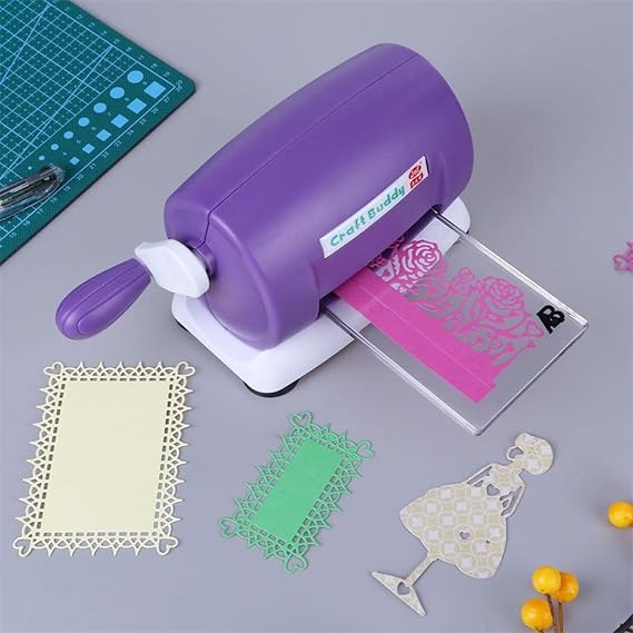 Die Cutting Machines for Crafting,DIY Die Cutting Embossing Machine Paper Card Craft Scrapbooking Dies Manual Machine Cutter Photo Album Decorative Craft Scrapbooking Supplies
