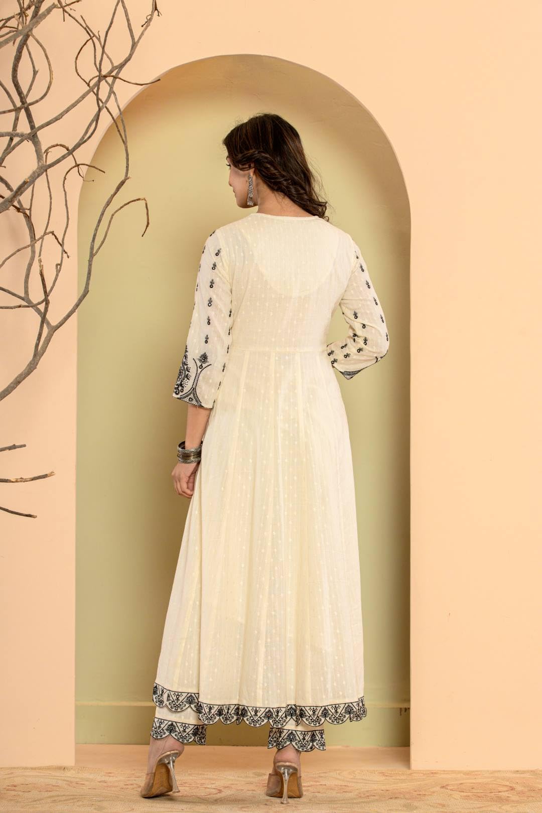 Varanga Women's Cotton Straight Salwar Suit Set  Comfortable, Elegant, And Stylish Traditional Wear For Every Occasion