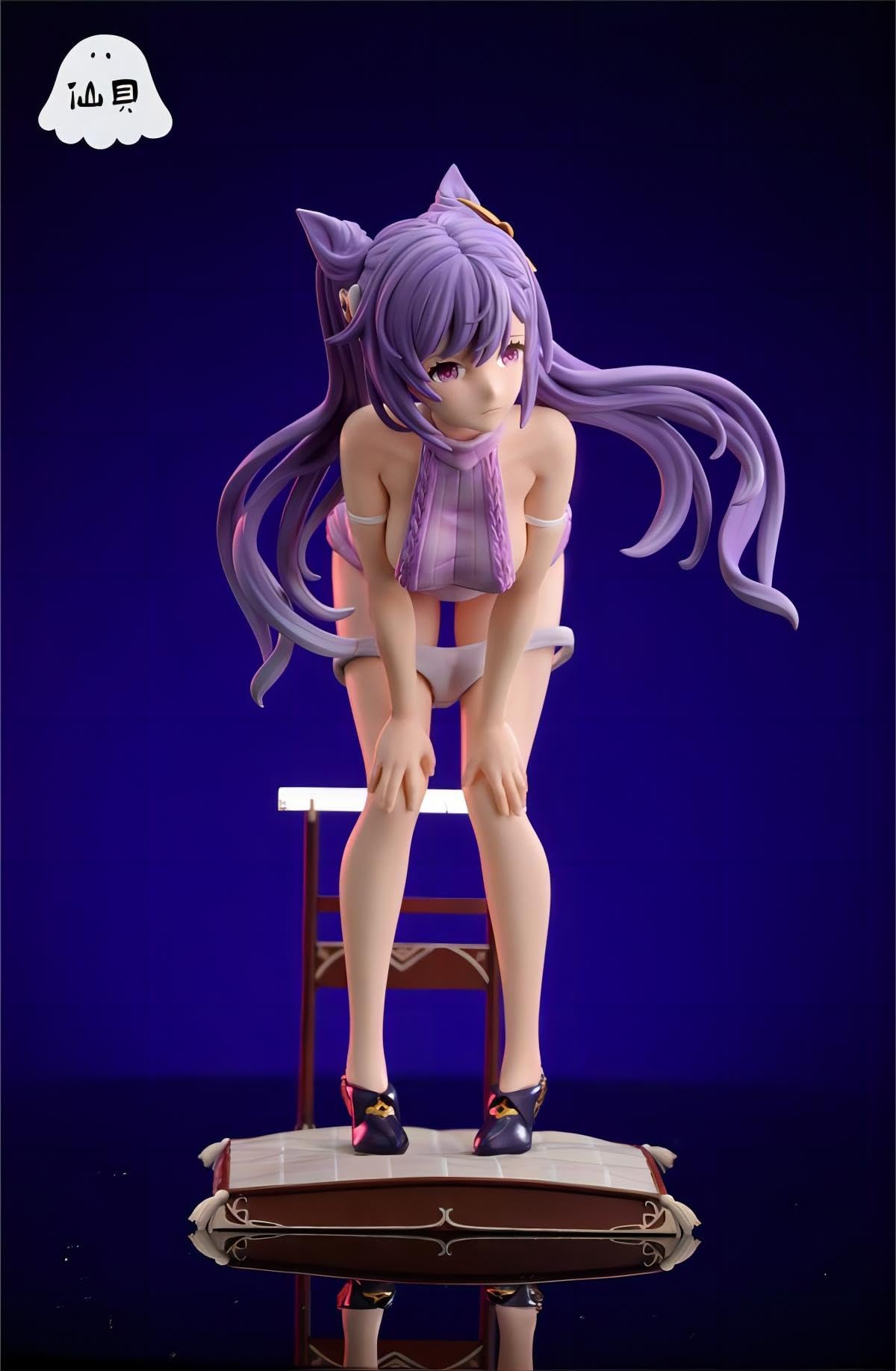 Amazon.co.jp: お尻ペンペン 原神刻晴 フィギュア ガレージキット