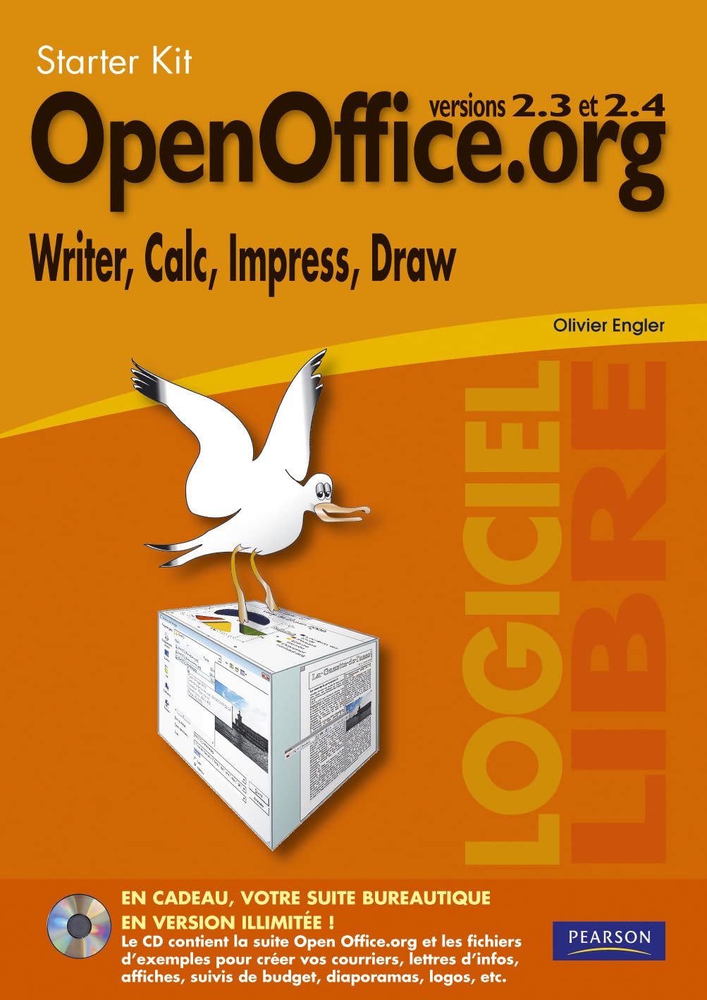 OPEN OFFICE ORG 2.3: Writer, Calc, Impress, Draw (STARTER KIT)