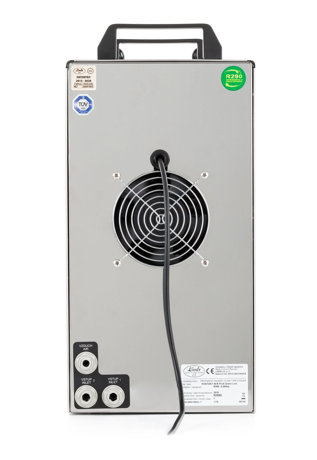 Spillatore birra con pompa a membrana Kontakt 40/K PROFI, dispenser birra, macchina per birra 2-linee, 50 litri/h - Green Line