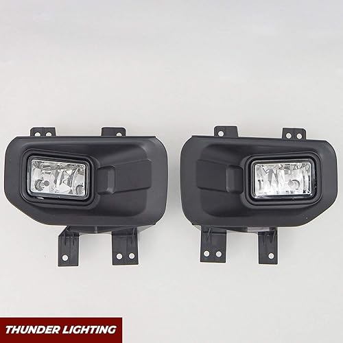 Miniatura 3 de Nuevo conjunto de luces antiniebla lado derecho del pasajero e izquierdo del conductor con arnés+interruptor+bombillas para Ford F-150 2015-2017